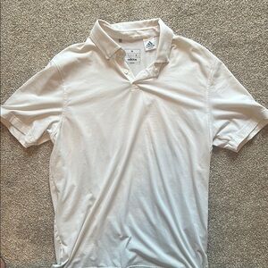Adidas Men's White Polo Shirt